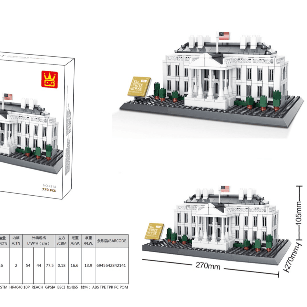 The White House Of Washington-usa (Architecture Series Collection).