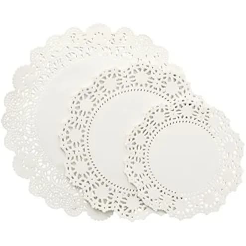 Star Round Doily 10.5