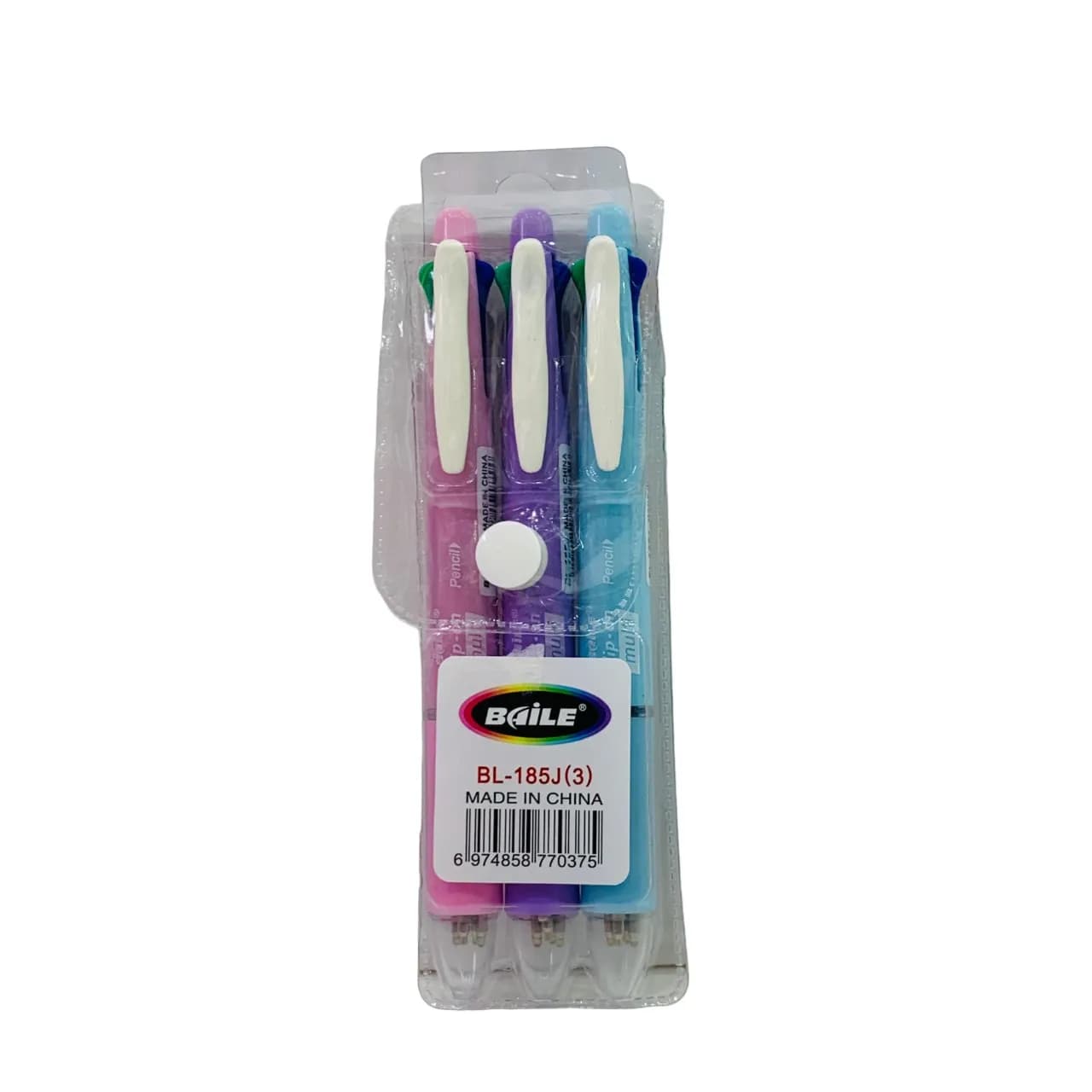 Baile 4 color pen with pencil Set