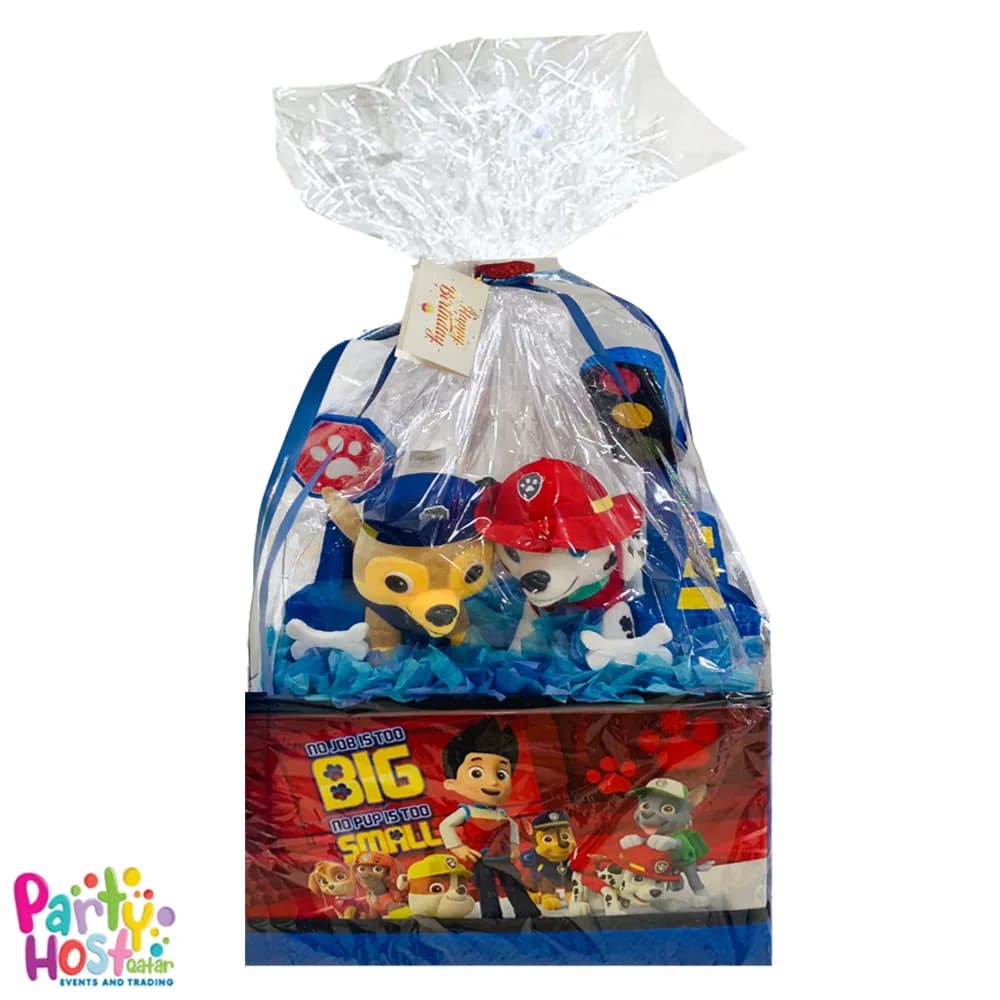 Paw Patrol Gift Box ( 23inch By 15inch) With Helium Balloon