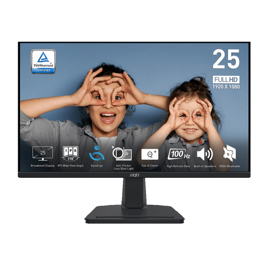 "25" INCH MSI PRO MP251 1MS 100Hz FHD TELEVISION