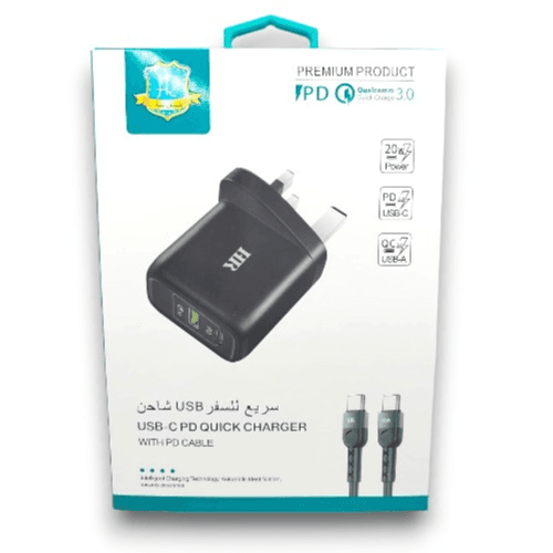 HR - USB-C PD Quick Charger With PD Cable (HR-106)