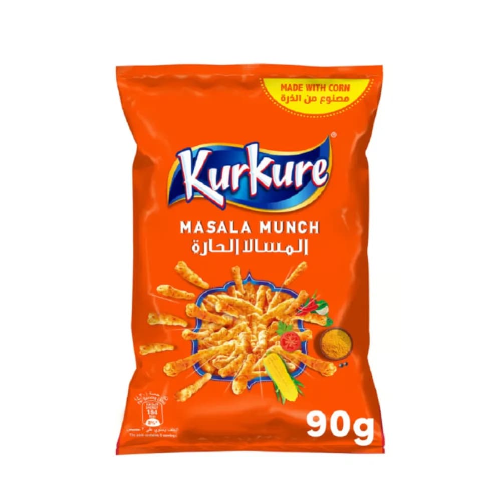 Kurkure Puffcorn Masala Munch Flavour 90 g