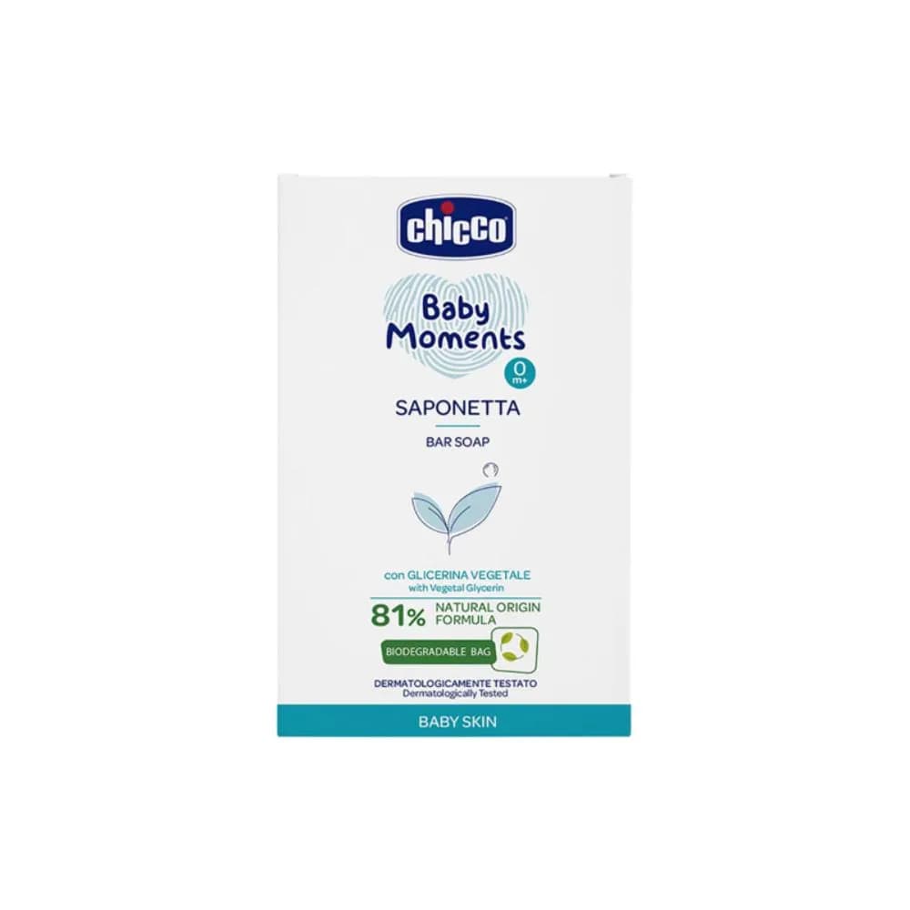 Chicco Baby Moments Gentle Soap 100Gm