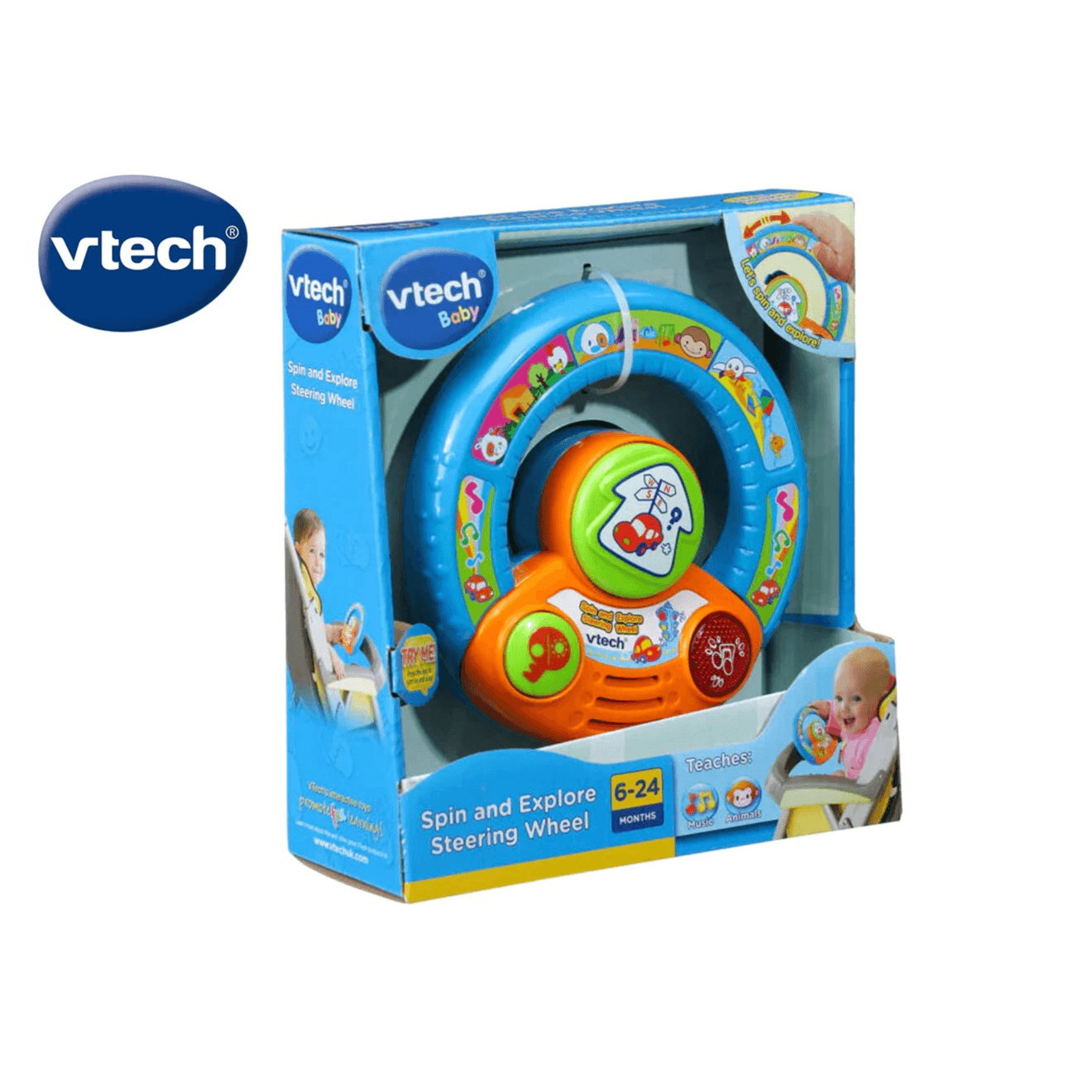 Vtech تدور واستكشف عجلة القيادة