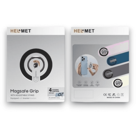 HELMET - Magsafe Grip With Adjustable Stand (59959) Titanium