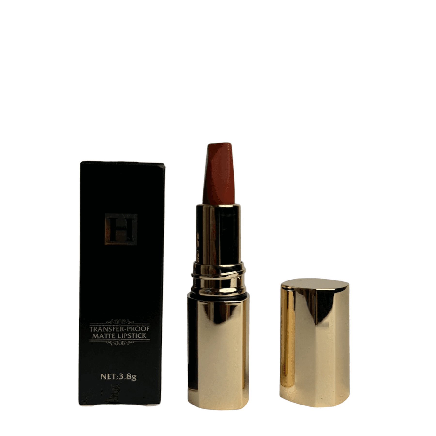 Henlicks Transfer Proof Matte Lipstick #03(Warm Brown)