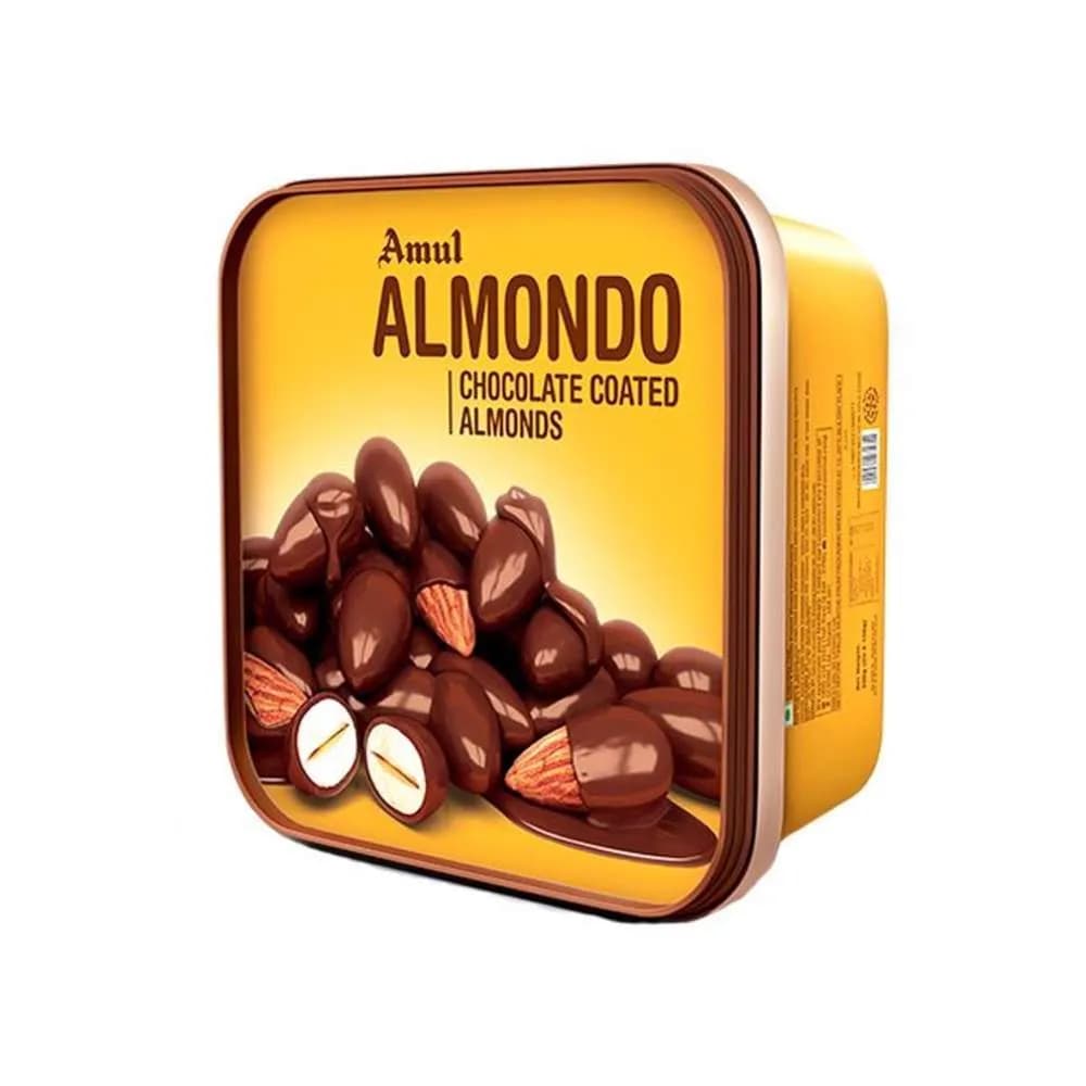 Amul Almond Coated Chocolate Box 200gm