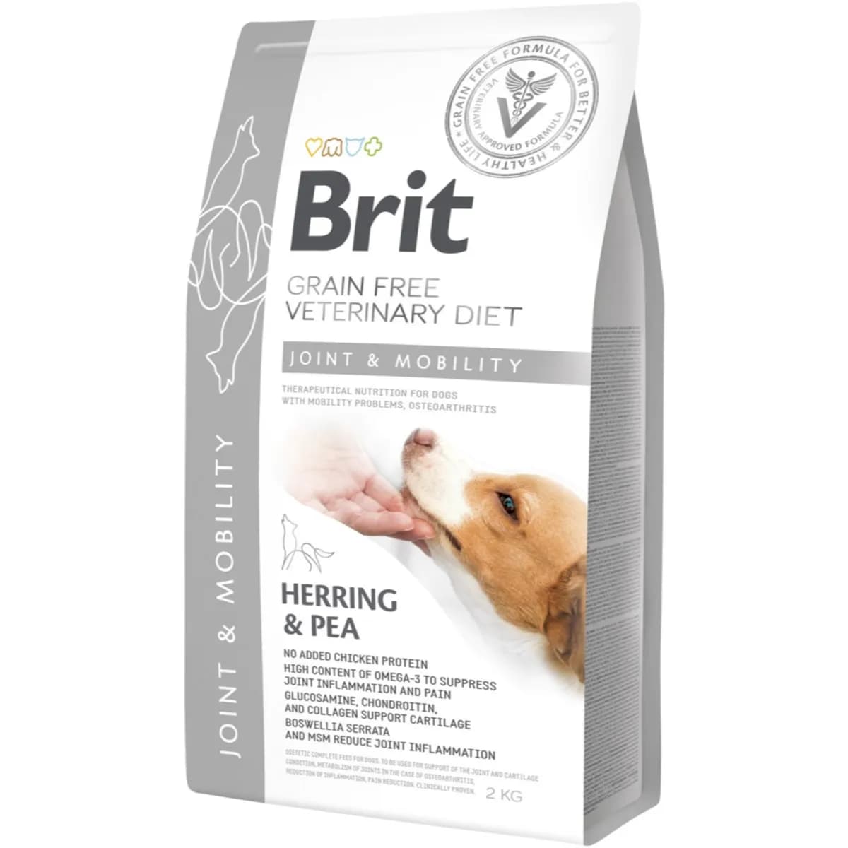 Brit Gf Veterinary Diets Dog Mobility 2 Kg