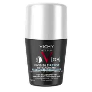 Vichy Homme Invisible Resist Deodorant Roll-On 72h 50ml (MEN)