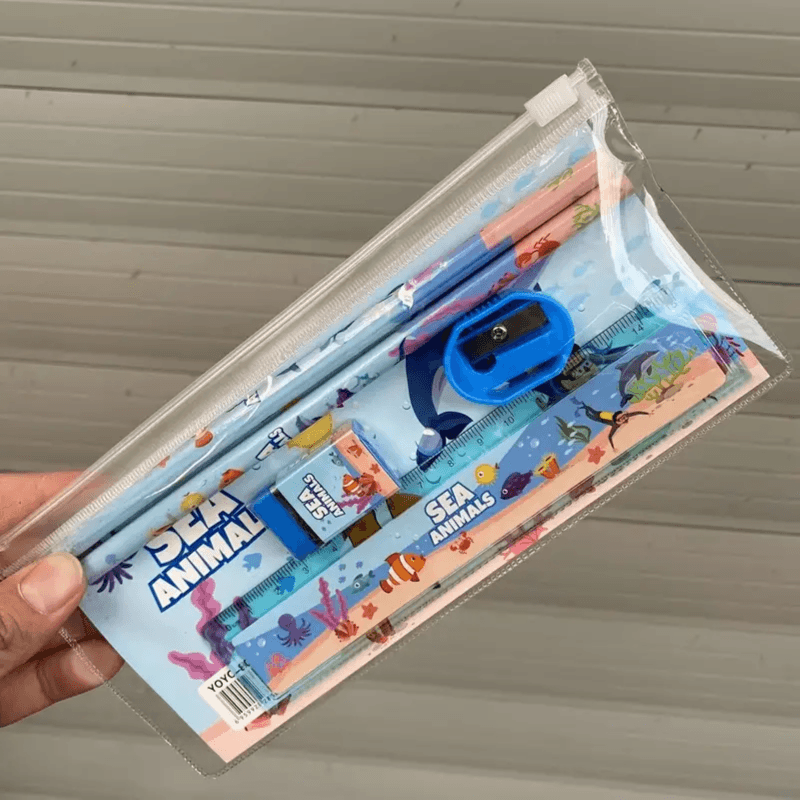 5pcs Stationery Set (Sea)