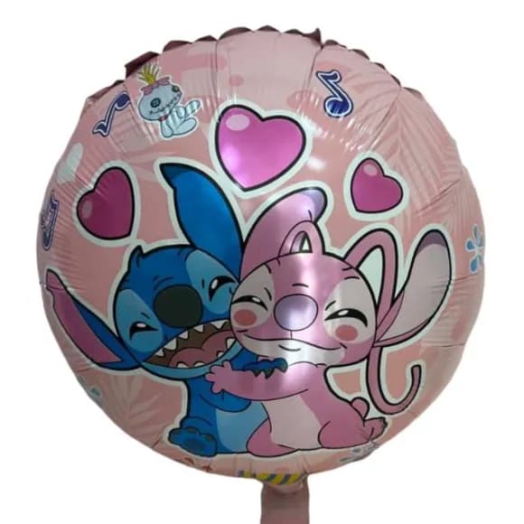 Lilo & Stitch Pink Helium Balloon