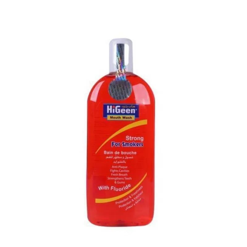 Higeen Mouth Wash Red For Smokers 400gm