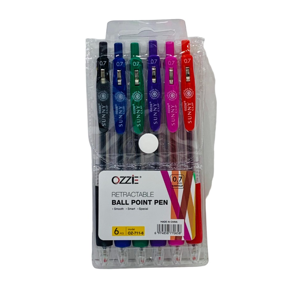 Ball Point Pen 6pcs Set