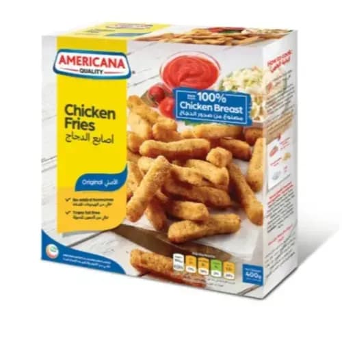 Americana Chicken Fries Plain 400G