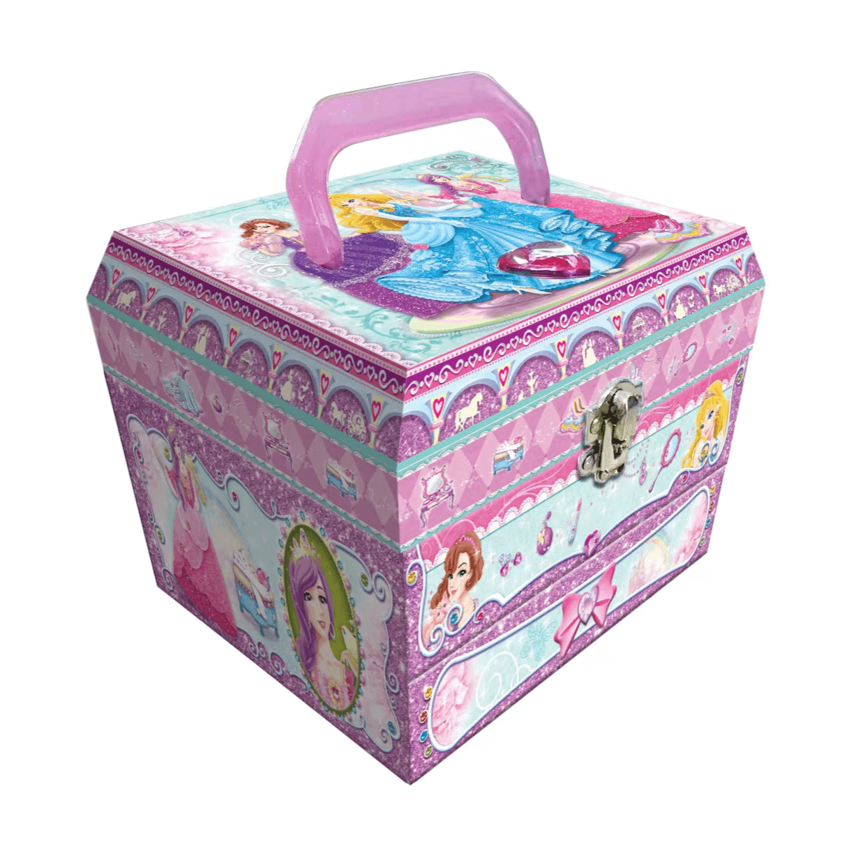 PECOWARE 3 Layer Princess Cosmetic Set