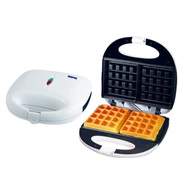 Geepas Waffle Maker 750w 2slice Gwm676n