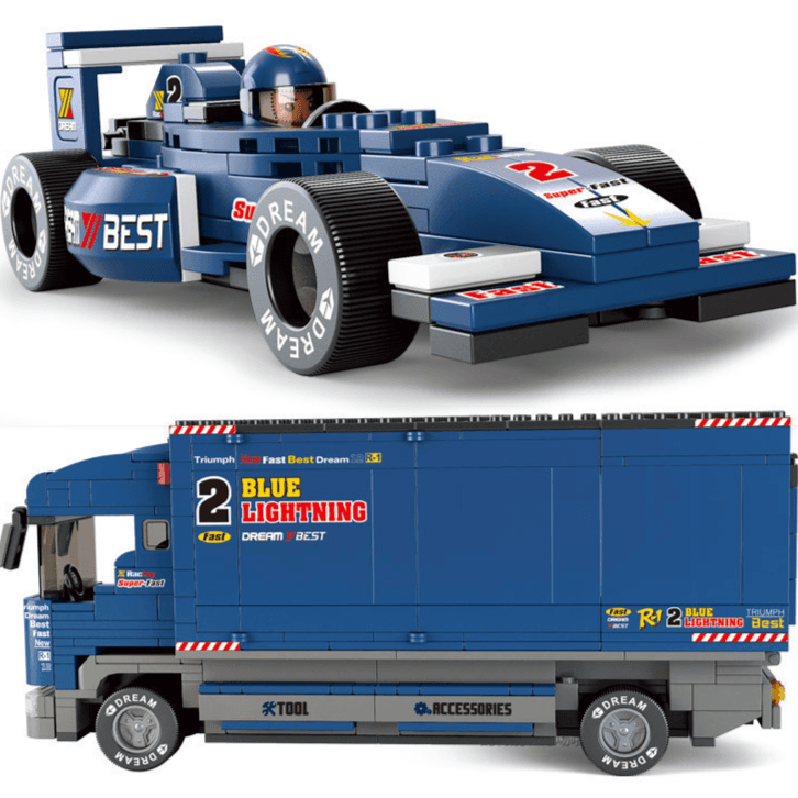 F1 Blu-Ray Racing-transport Vehicle