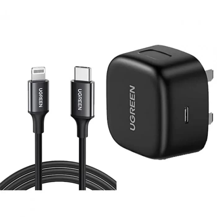 Charger for iPhone, iPad, iPod 20w (C to Lightning Cable 1m included) Ugreen CD137