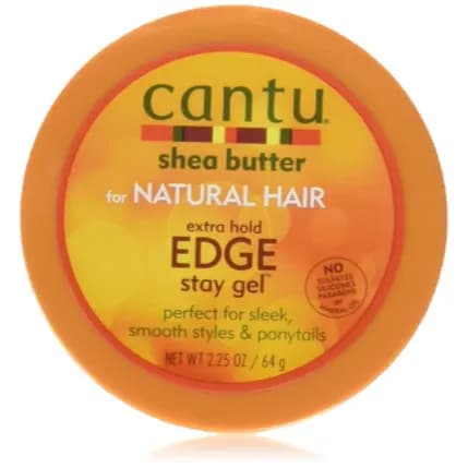 Cantu Extra Hold Edge Stay Gel with Shea Butter, 2.25 oz