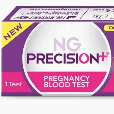 Precision Pregnancy Blood Test 1 Test