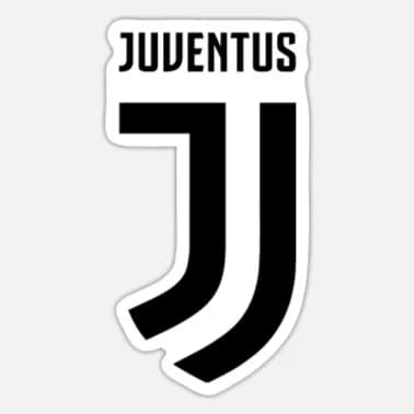 Metal Sticker Logo Juventus