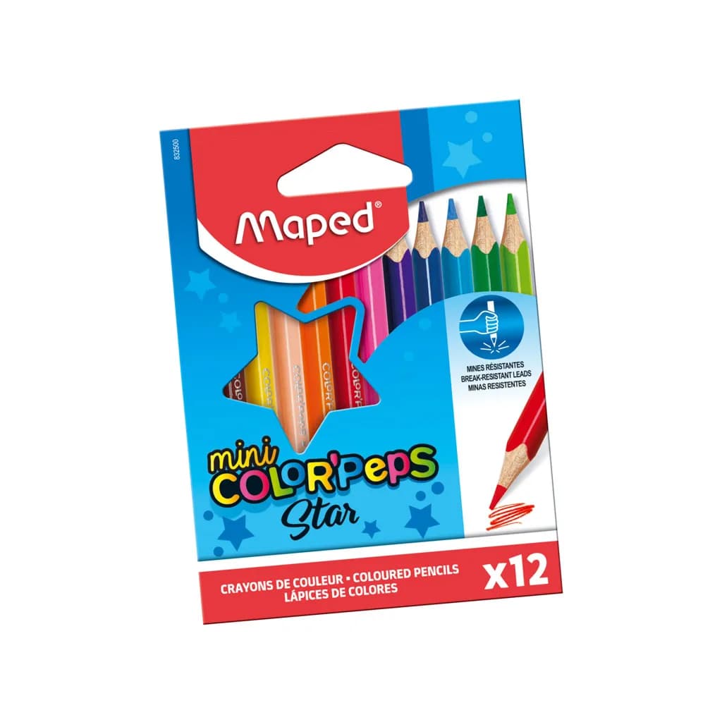 Maped Mini Color Peps  1X12