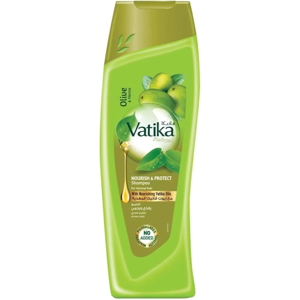 Vatika Nourish & Protect Shampoo Olive & Henna 200 Ml