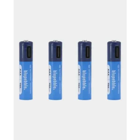 Blupebble AAA BluCell Rechargeable Battery Pack of 4