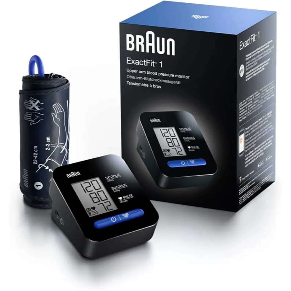 BRAUN Exactfit 1 Arm Blood Pressure Monitor 1 Unit