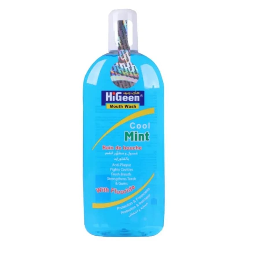 Higeen Mouth Wash Cool Mint 400gm