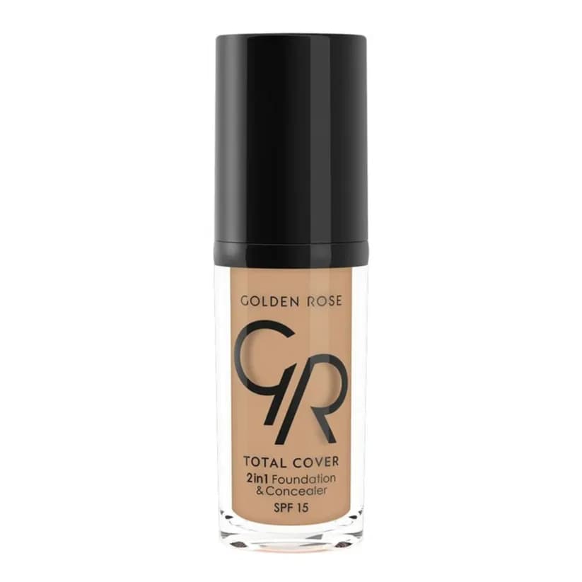 GOLDEN ROSE TOTAL COVER 2 IN 1 FOUNDATION & CONCEALER 18 CAPPUCCINO