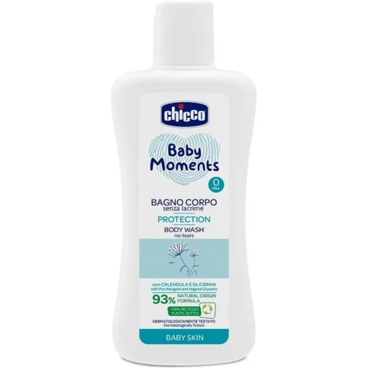 CHICCO BABY MOMENTS BODY WASH PROTECTION 200ML