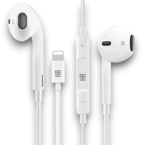 HR - Stereo EarPhone Plug And Play (HR-817) White