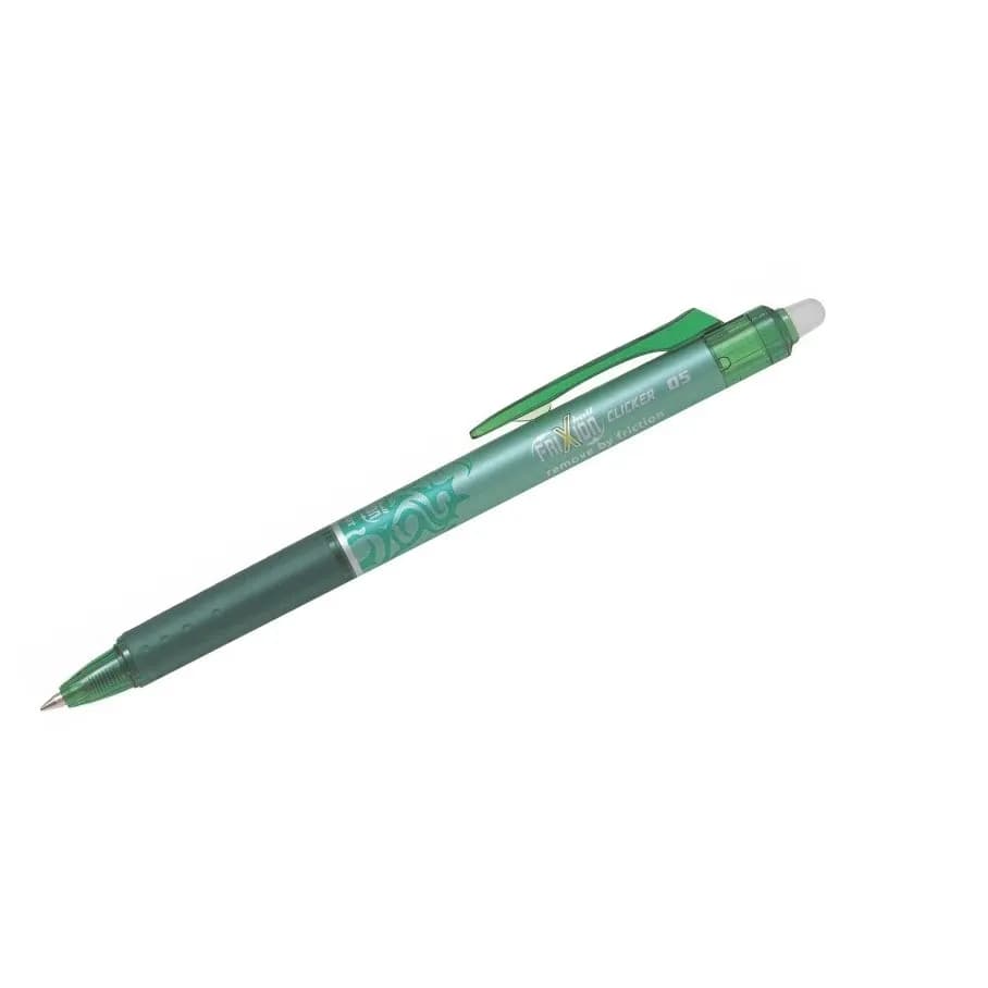 Pilot Frixion Clicker Erasable Pen Green 05