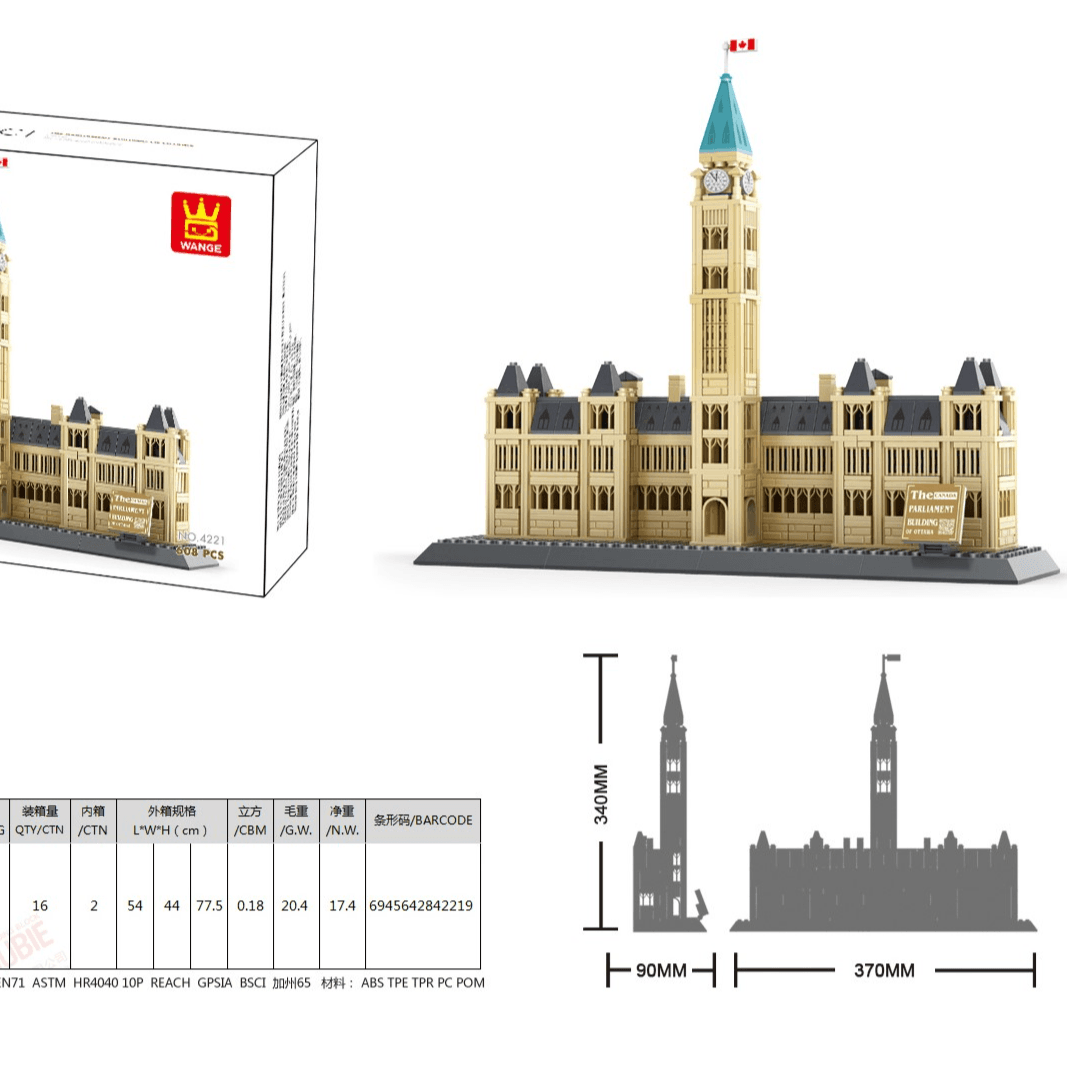 The Parliament Building-canada (Architecture Series Collection).