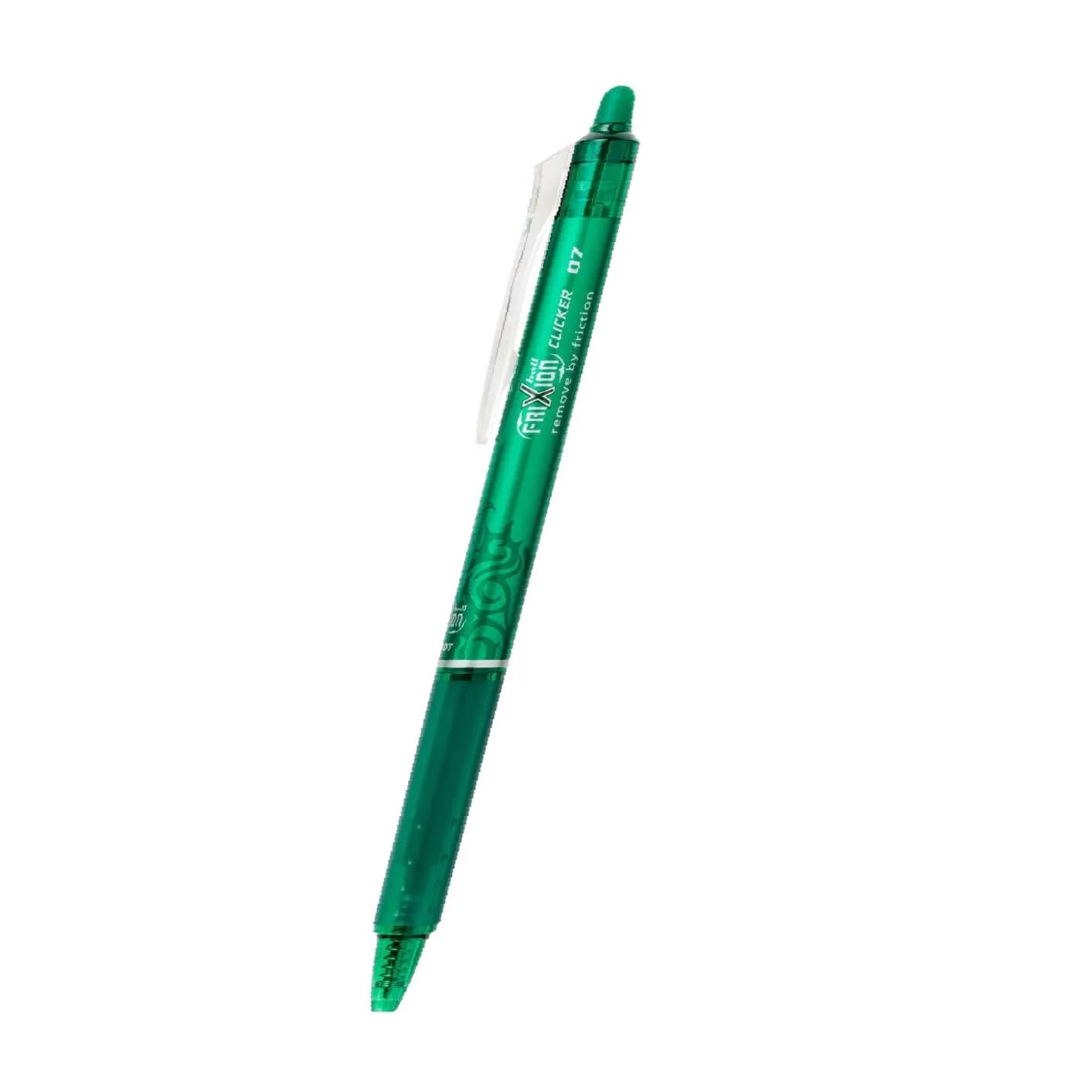 Pilot Frixion Clicker Erasable Pen Green 07