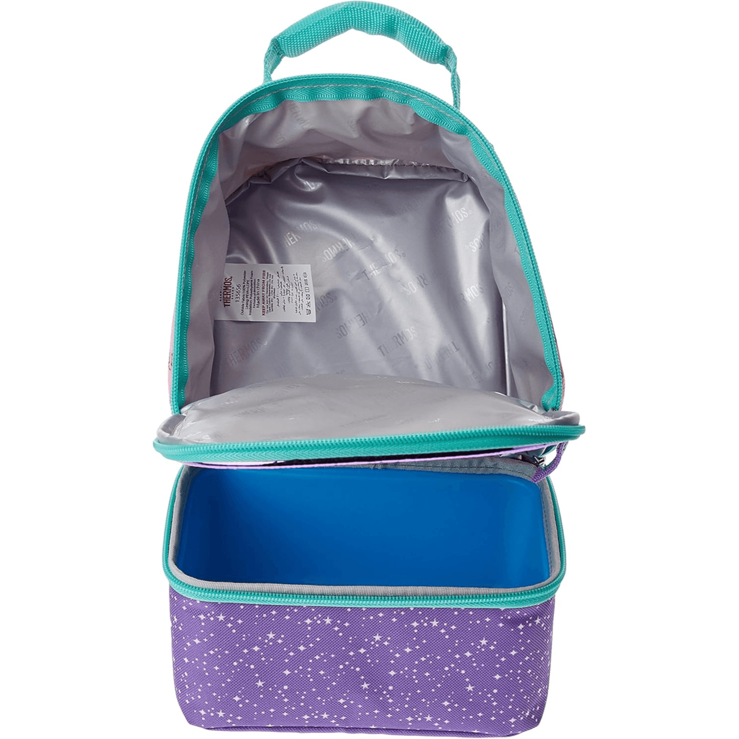 THERMOS - Dual Lunch Kit with LDPE liner - Narwhals in Space