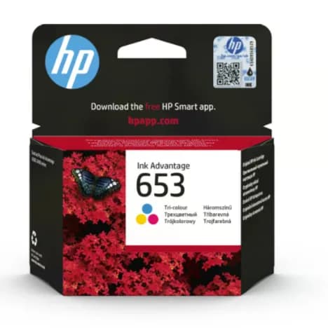 HP 653 Original Ink Cartridge-color