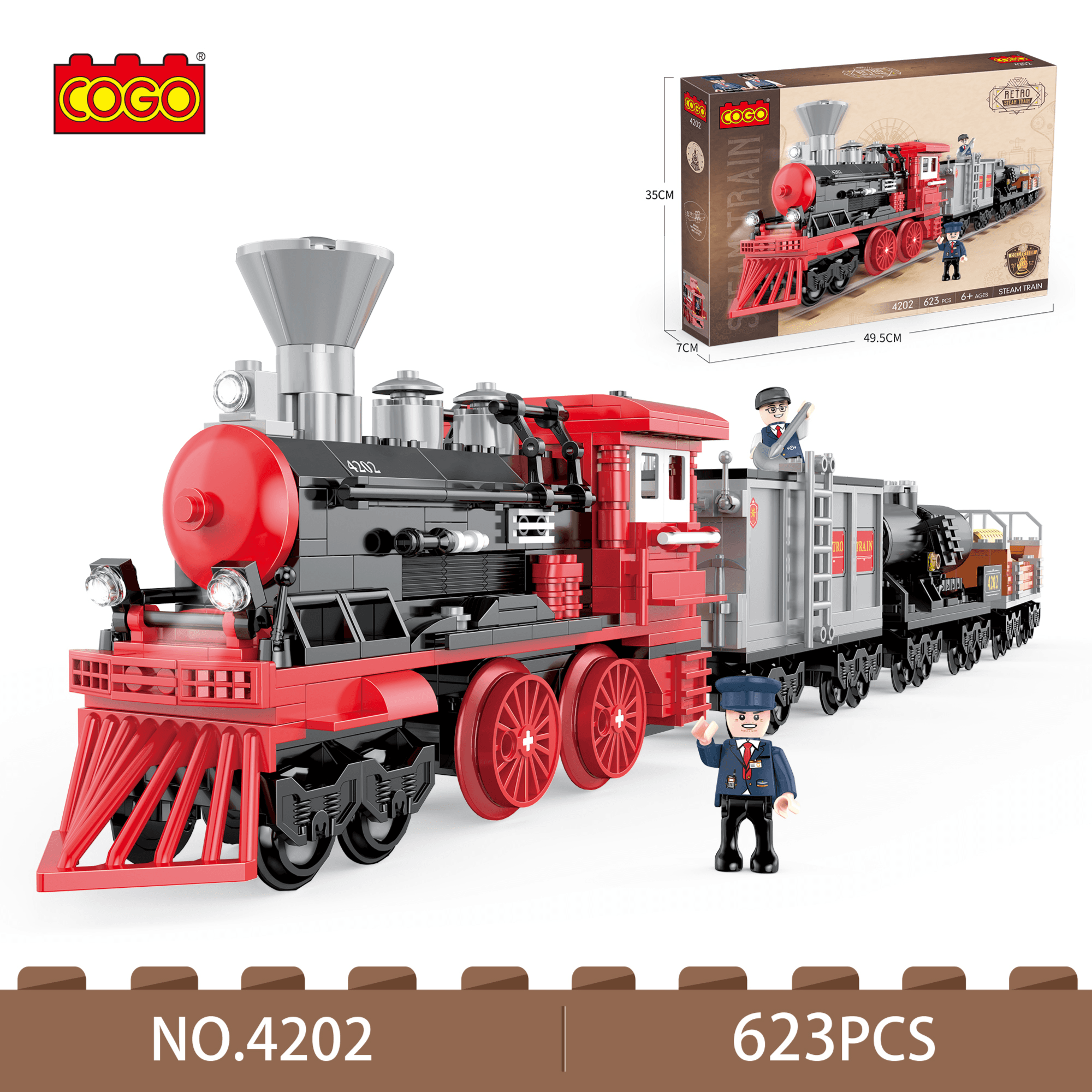 Classic Steam Train Model