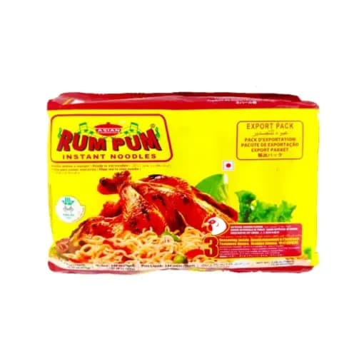 Rum Pum Chicken Flavor Noodles 5 x 75 g