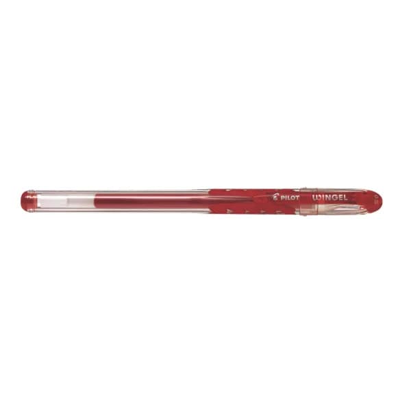 pilot wingel gel pen red 07