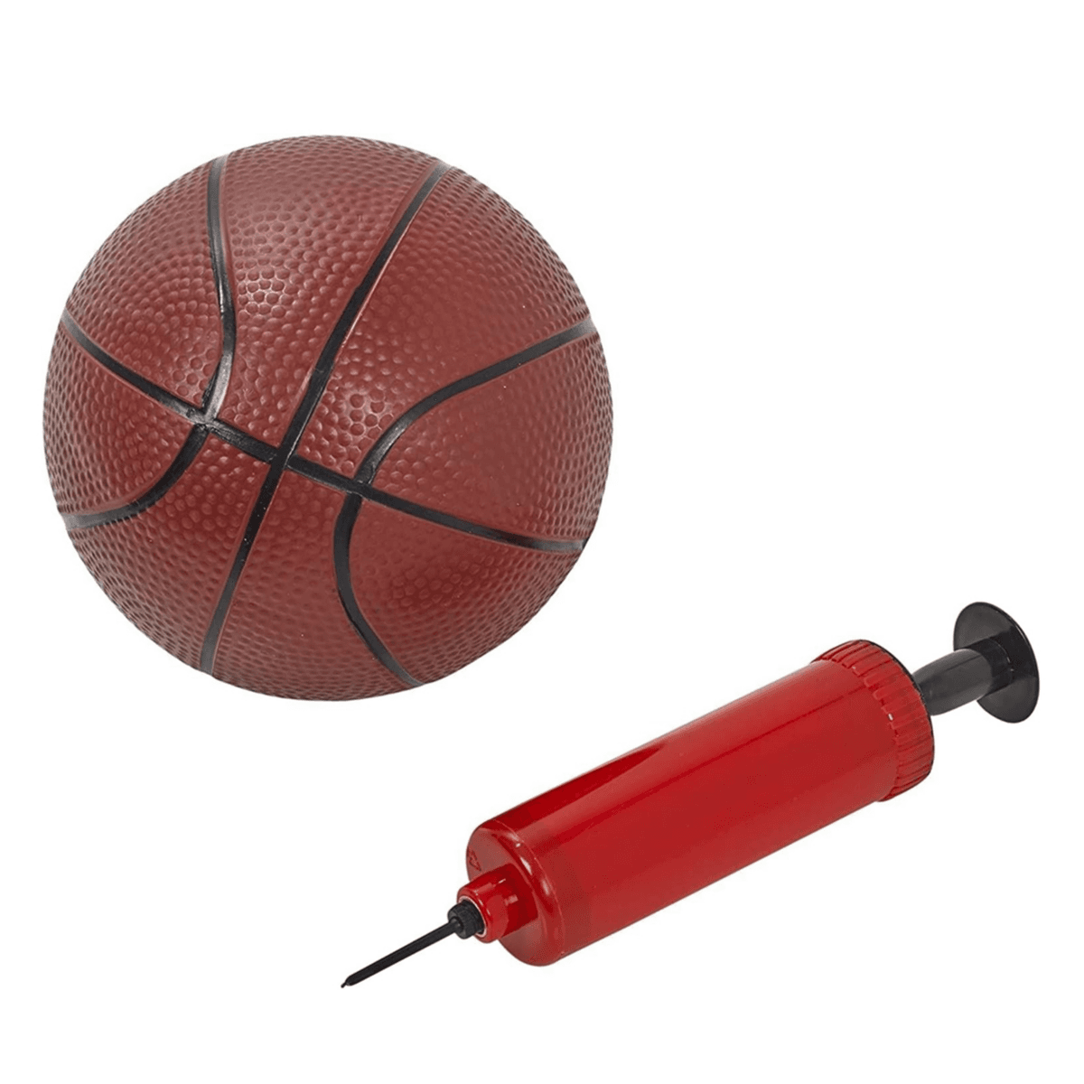 20881R Toyshine 180Cm Full Size Basketball Hoop With Height Adjustment Net, Basketball