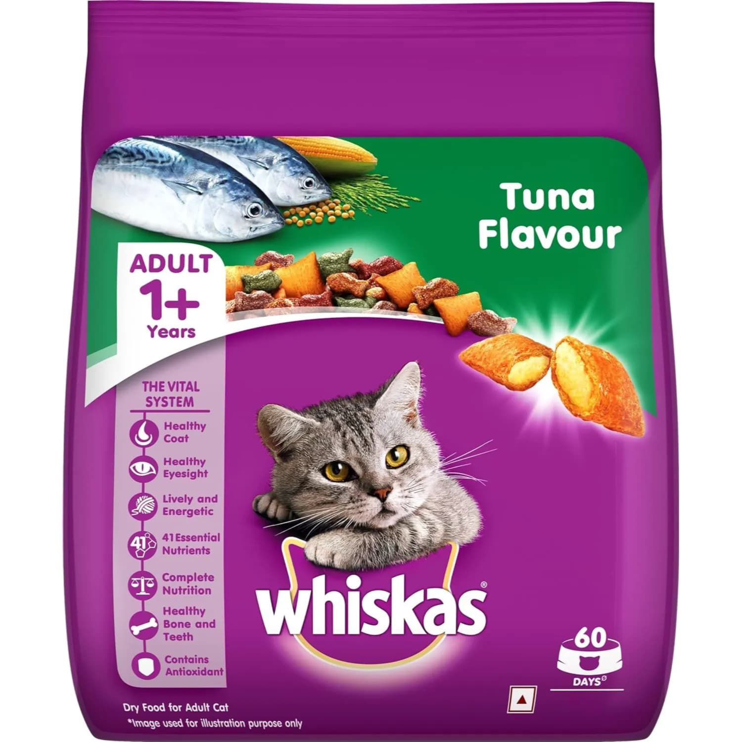 Whiskas Tuna Flavour 1.2kg