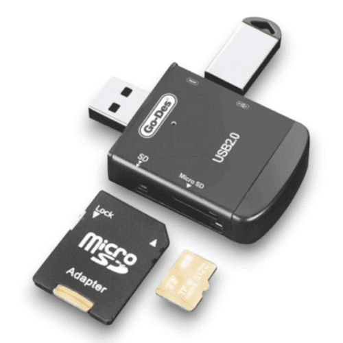 Go-Des 4in1 Multi-Funtion OTG Card Reader (GD-DK109)
