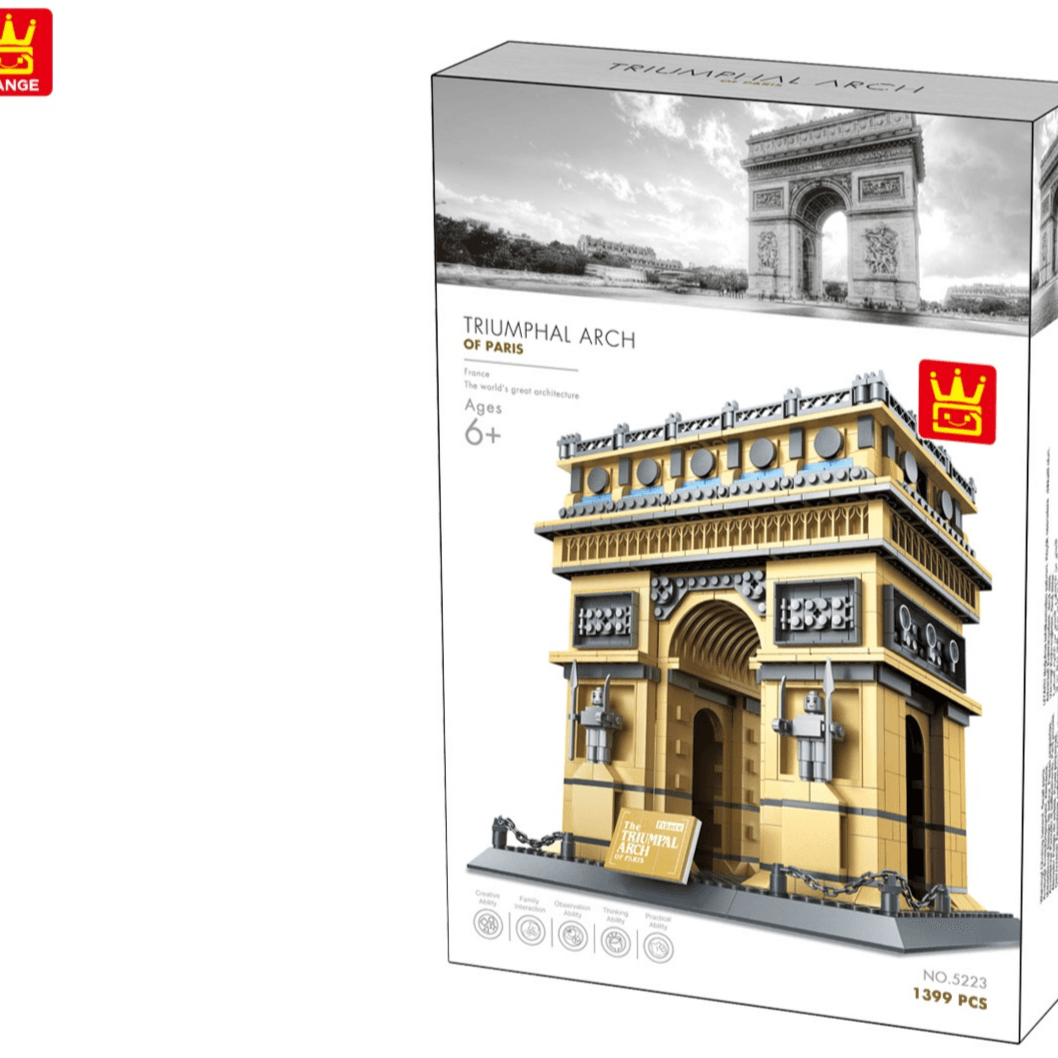 The Triumphal Arch Of Paris-france (Architecture Series Collection)