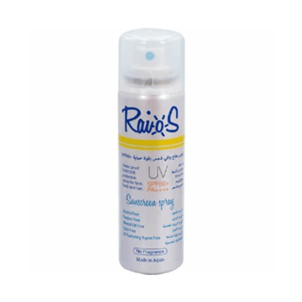 Raios Sunscreen Spray SPF 50 No Fragrance
