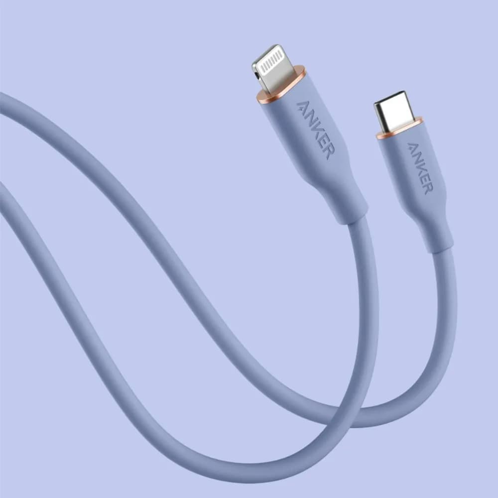 ANKER SUPER STRONG SURPRISINGLY SOFT Powerline USB-C with Lightning Cabel