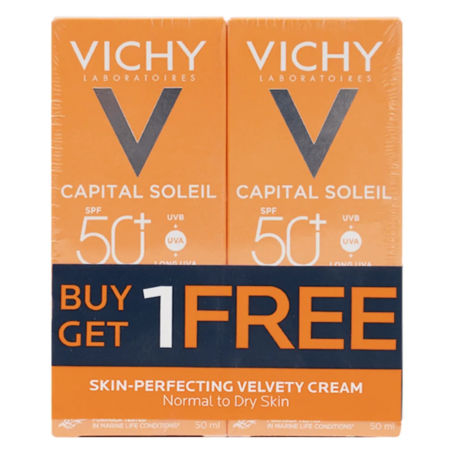 Vichy Capital Soleil Velvety Normal To Dry Skin Promo