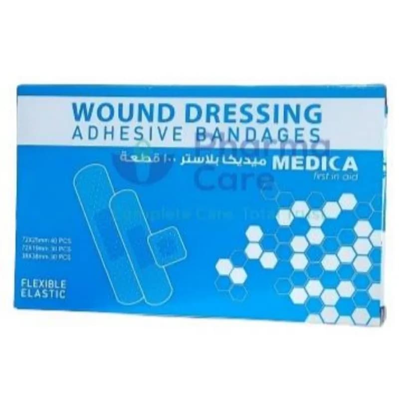 Medica Blue Plaster Assorted 100s